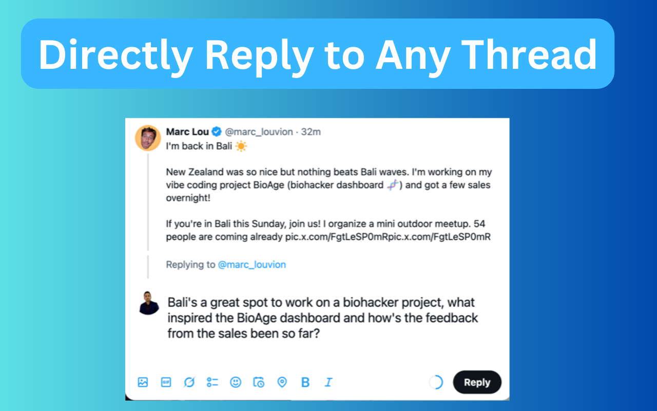 Comment Whisper - AI Comment Generator for Twitter (X) & LinkedIn - 截图 2