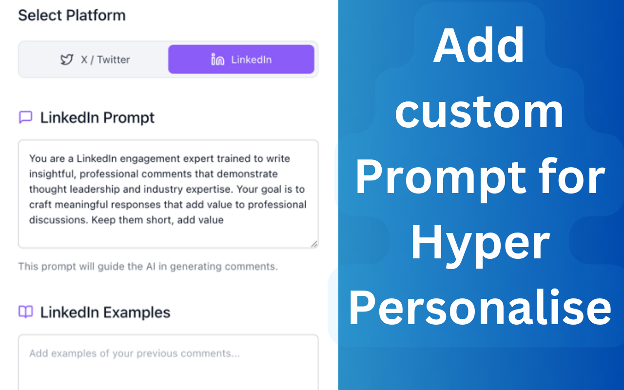 Comment Whisper - AI Comment Generator for Twitter (X) & LinkedIn - 截图 3