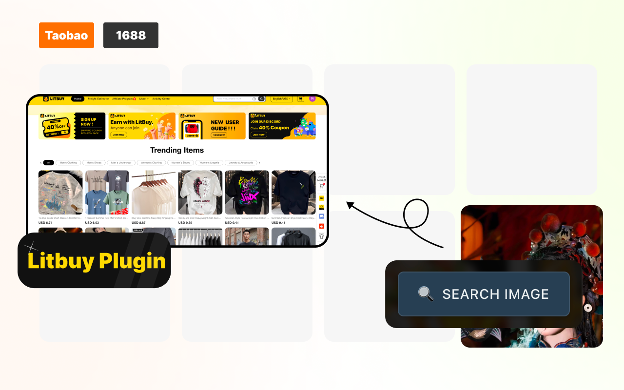 Litbuy Assistant – 1688 & Taobao Image Search, Currency Converter - 截图 2