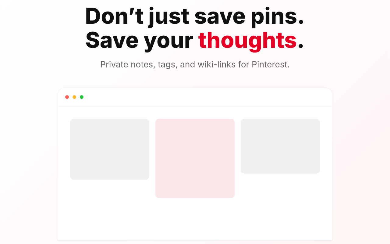 Pinterest Notes, Organizer & Planning Dashboard – Notestopin - 截图 5