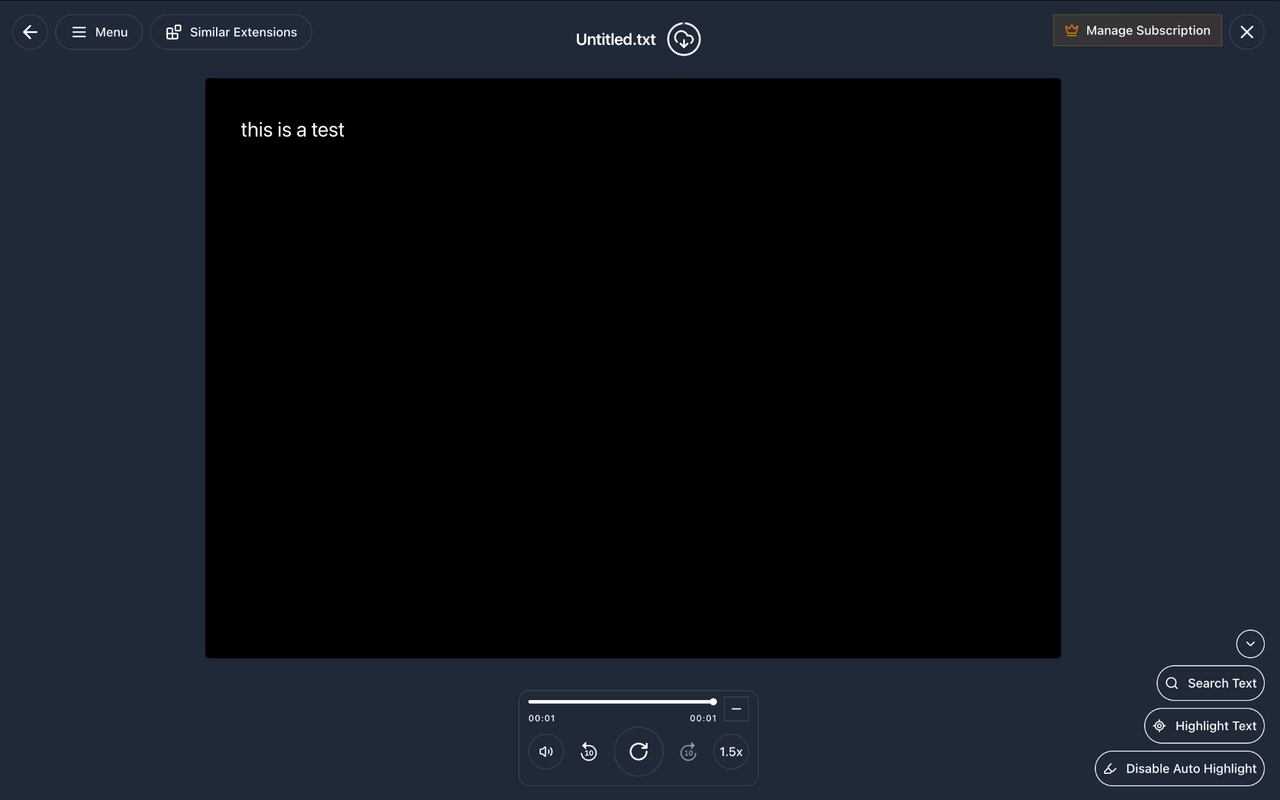 Claude Reader: Free AI Text to Speech with Natural Voices, TTS - 截图 3