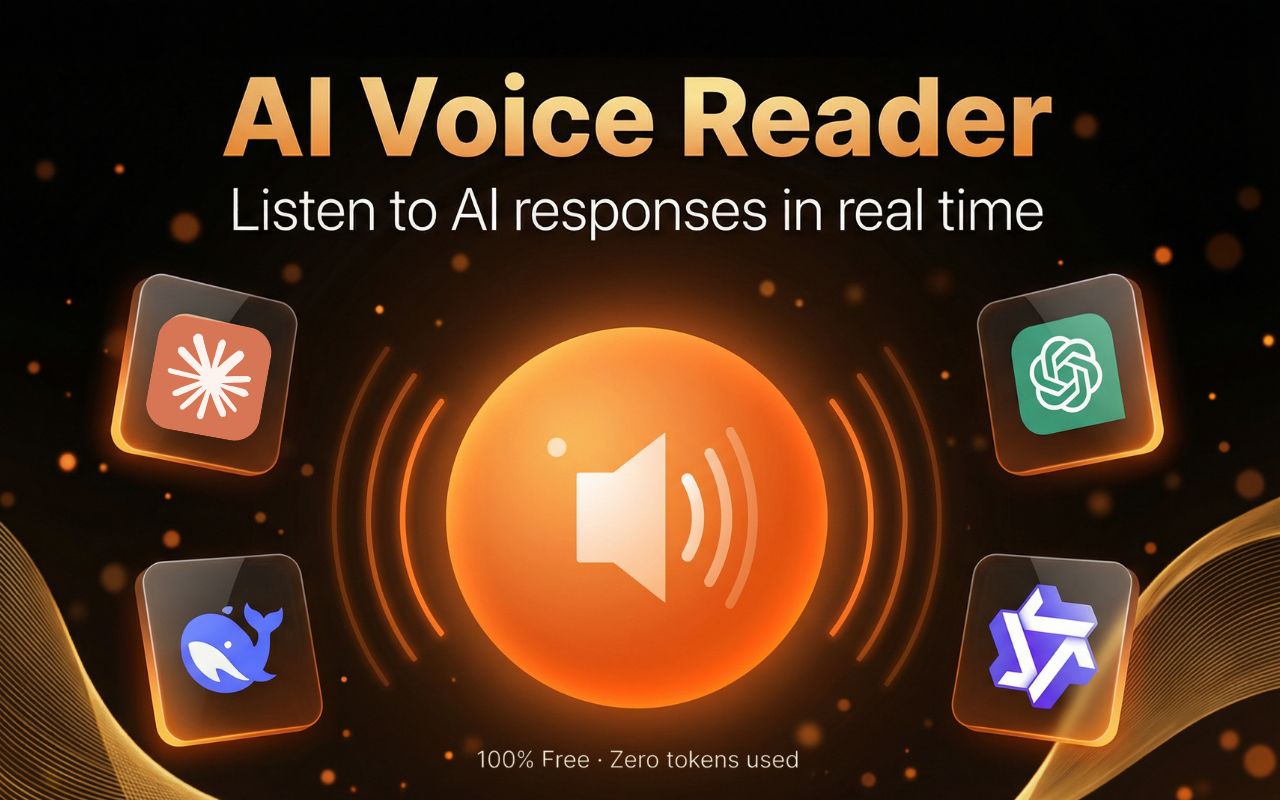 AI Voice Reader: Read Aloud for ChatGPT, Claude, DeepSeek & Qwen - 截图 5