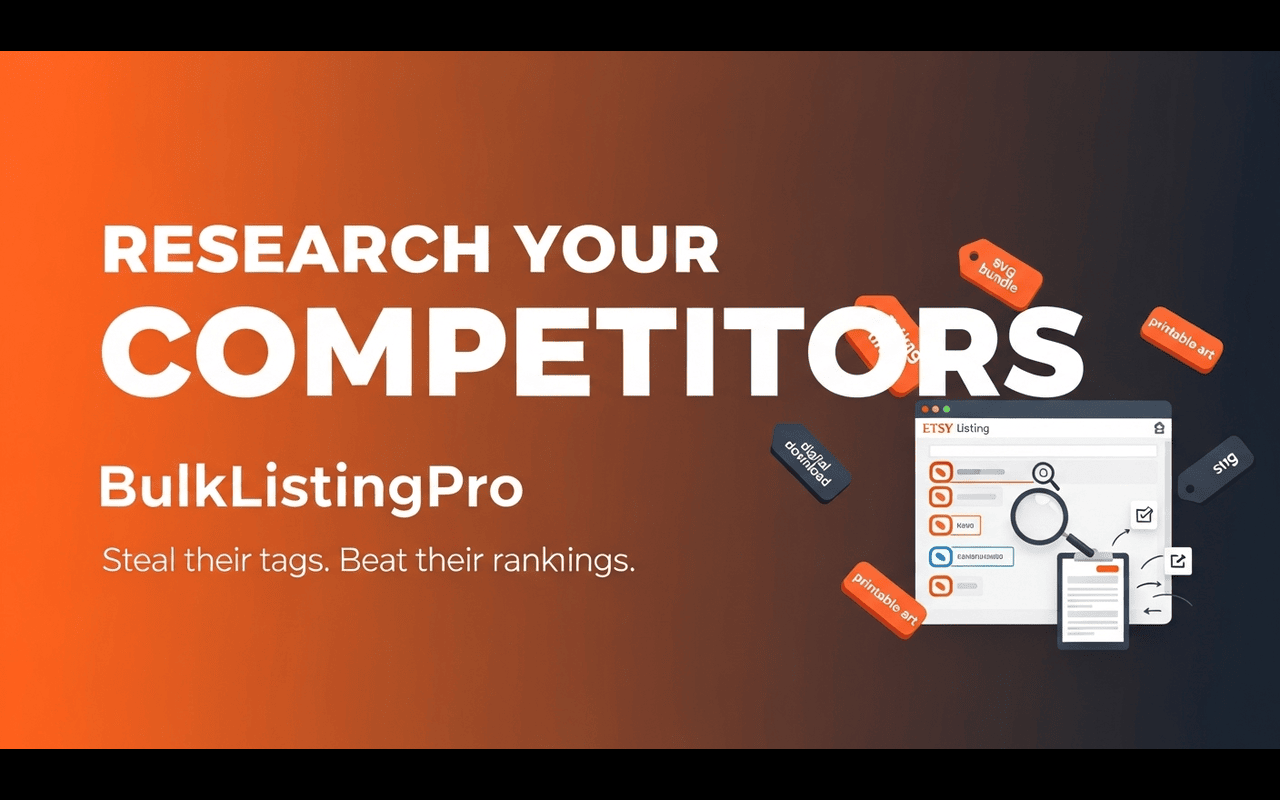 Etsy Bulk Upload & Listing Tool: AI Tags, CSV Import | BulkListingPro - 截图 4