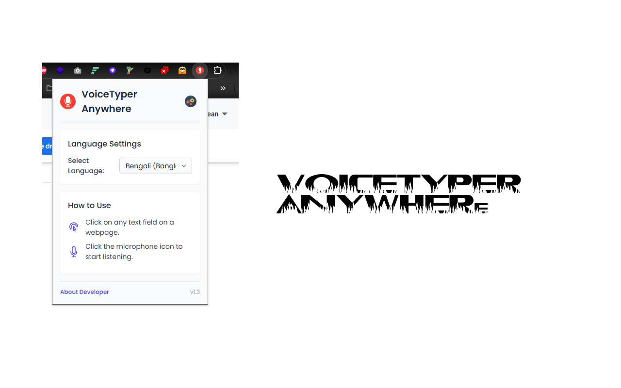 VoiceTyper Anywhere - Speech-To-Text Typing - 截图 2