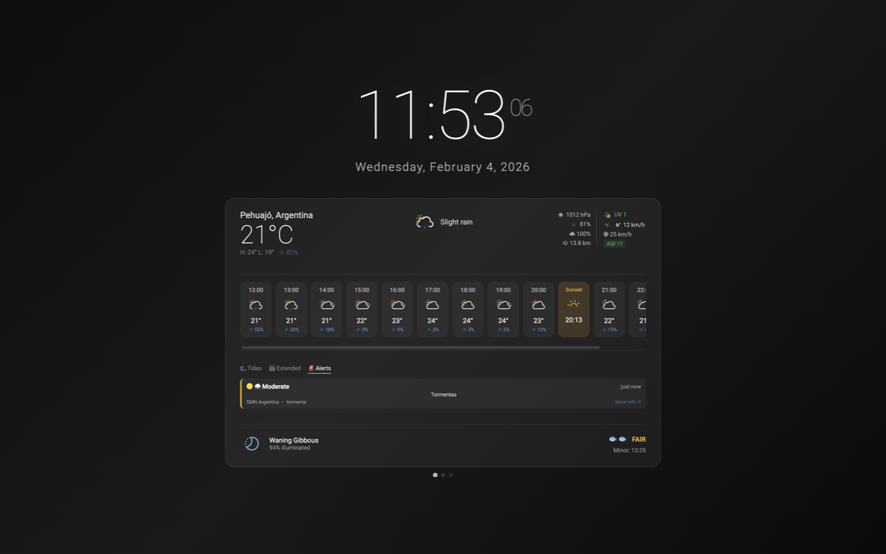 Weather Clock - 截图 3