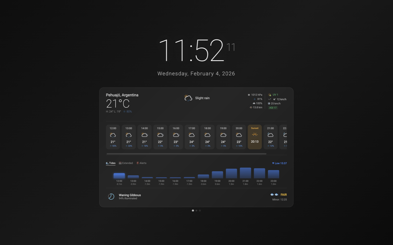 Weather Clock - 截图 4