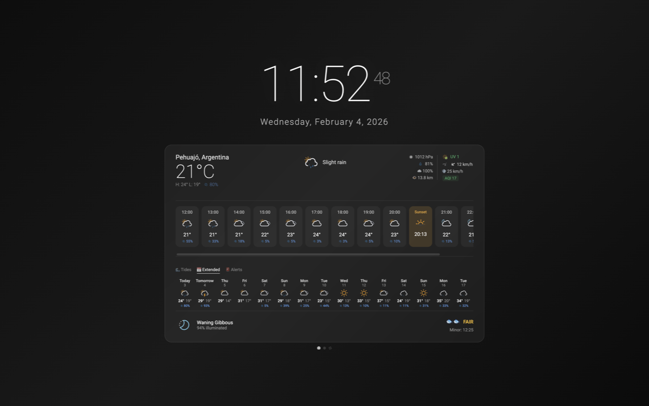 Weather Clock - 截图 5
