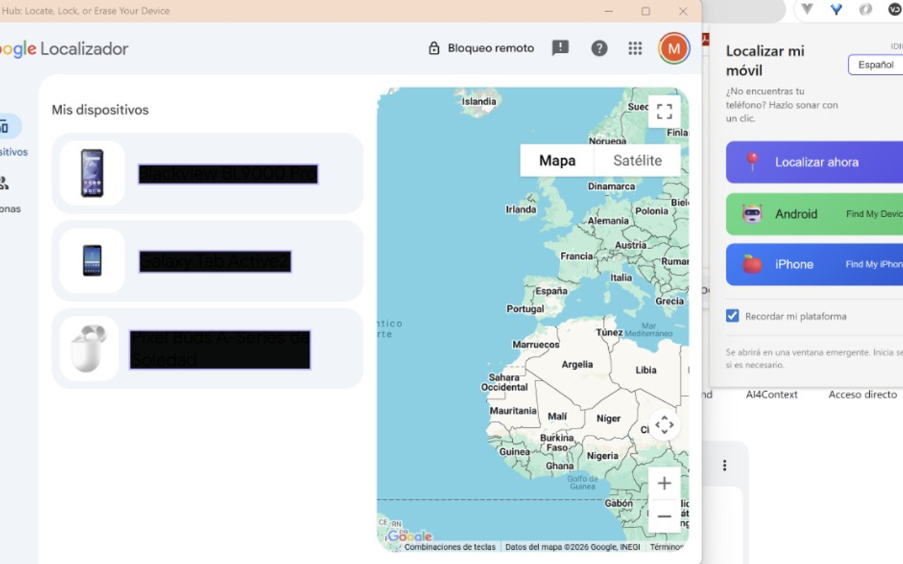 Find my phone - 截图 2