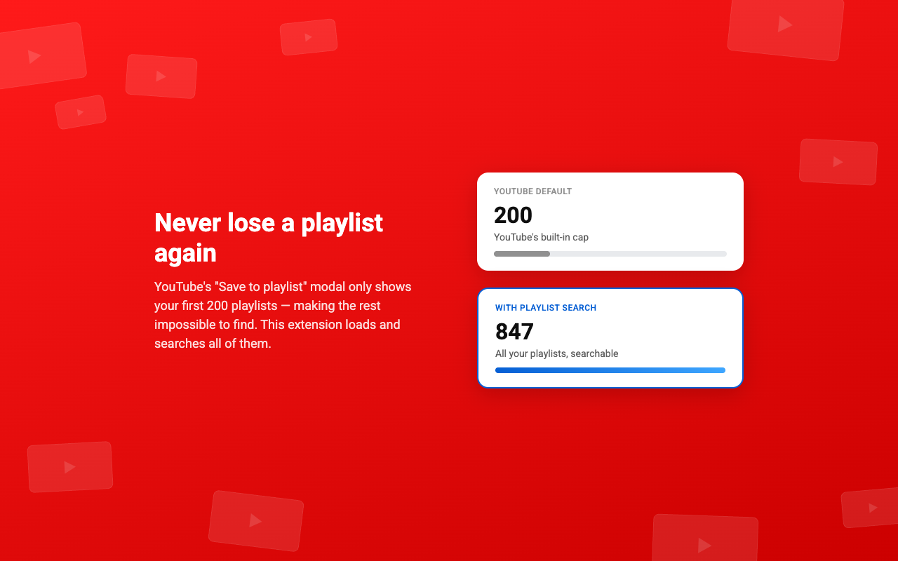 YouTube Playlist Search - 截图 2