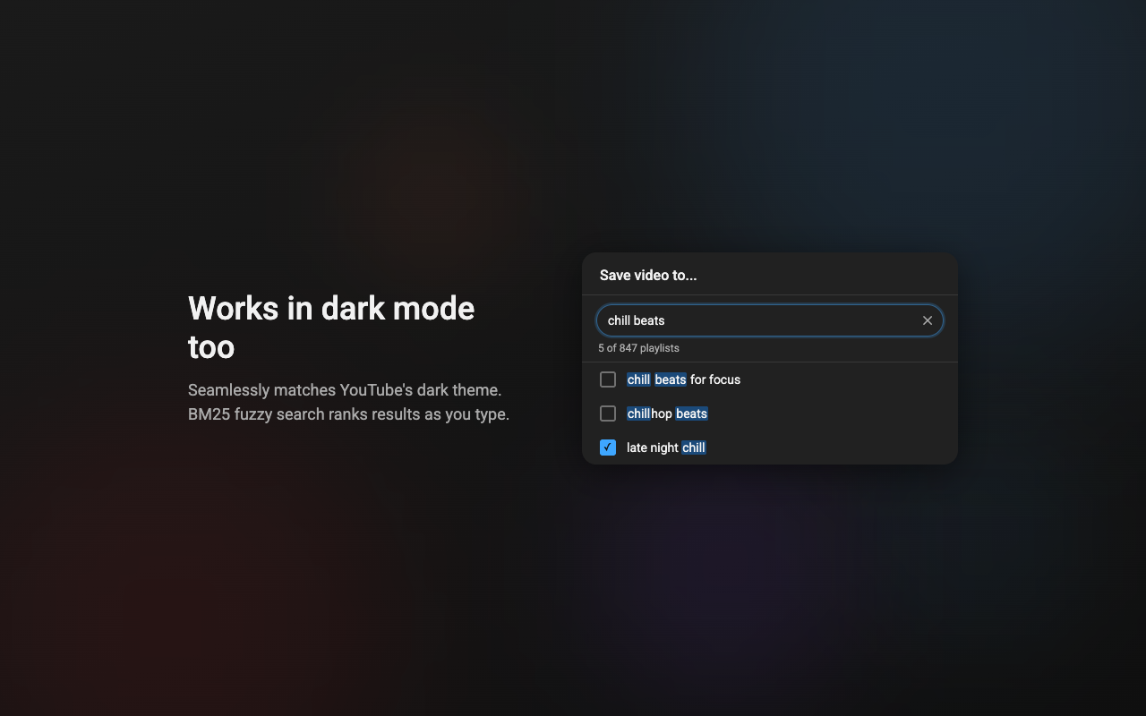 YouTube Playlist Search - 截图 3