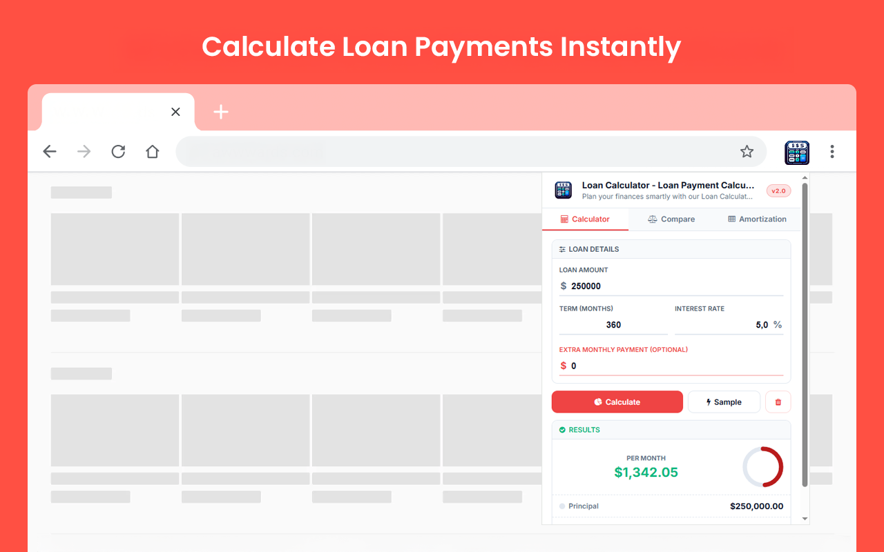 Loan Calculator - Loan Payment Calculator - 截图 1