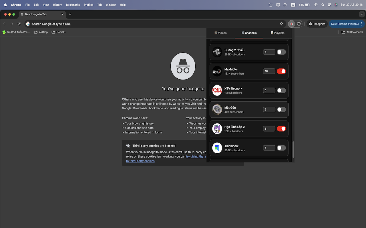 MDW Tube - YouTube Playlist Manager - 截图 3