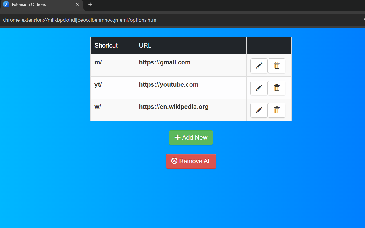 Address Bar Shortcuts - 截图 1
