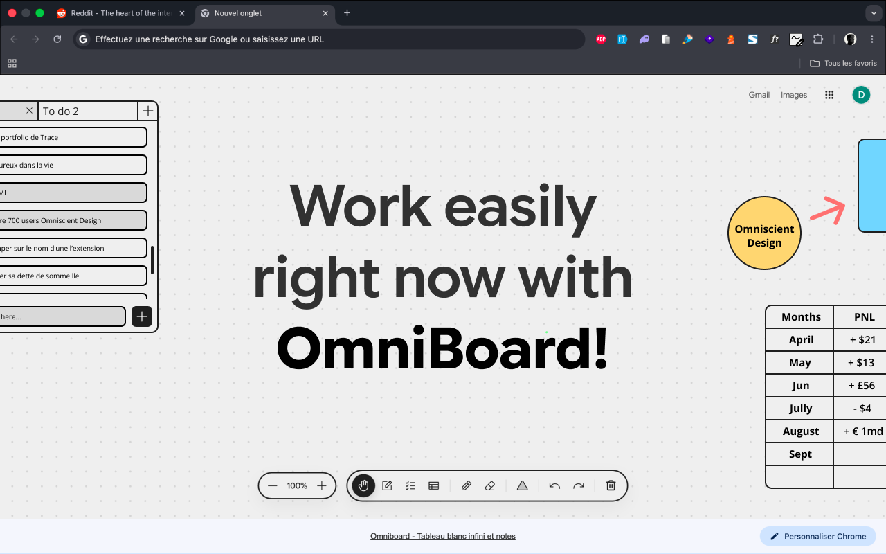 Omniboard - Tableau blanc infini - 截图 2