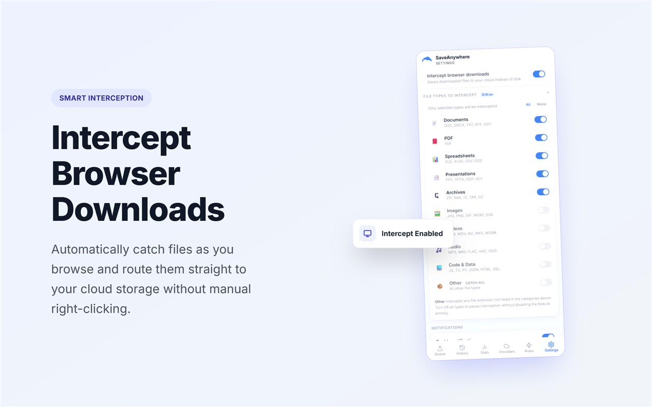 SaveAnywhere - Save Files to Cloud Storage - 截图 2