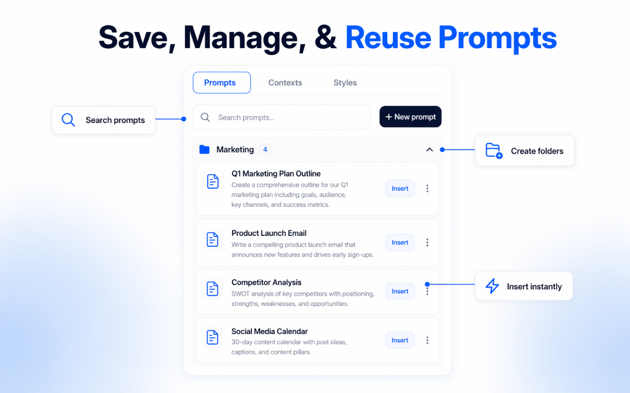 Stylevant – AI Prompt Optimizer for ChatGPT, Claude, Gemini & 50+ AI Tools - 截图 2
