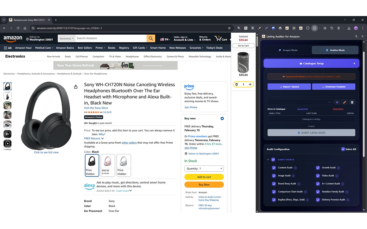 Listing Auditor for Amazon - 截图 2