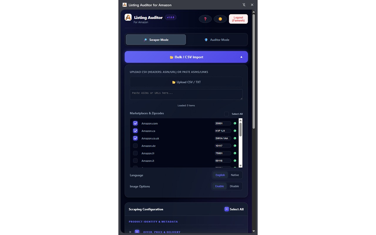 Listing Auditor for Amazon - 截图 3