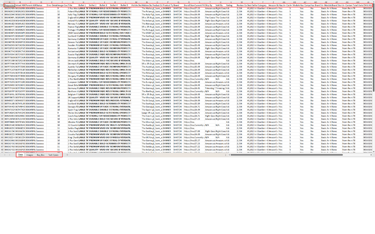 Bulk Amazon Scraper - Product Data Extractor - 截图 3
