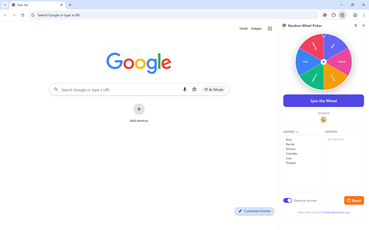 Random Wheel Picker - 截图 3