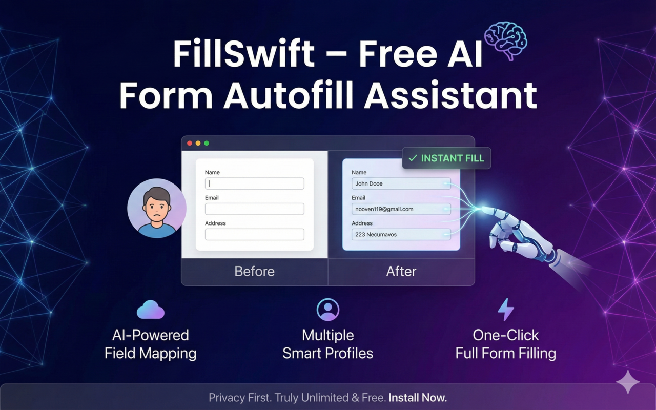 FillSwift- AI Powered Automated Form Filler - 截图 2