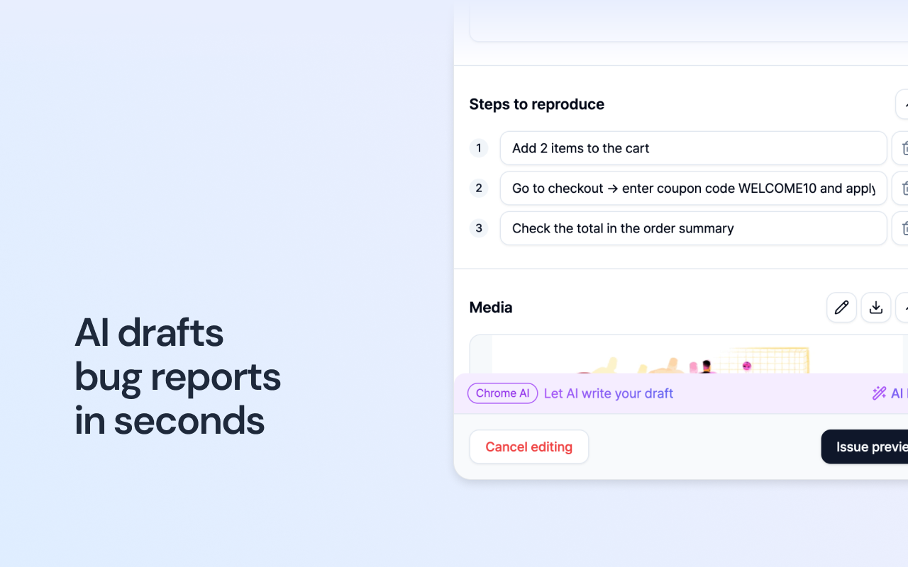 BugShot — Bug Reporting in One Shot - 截图 5