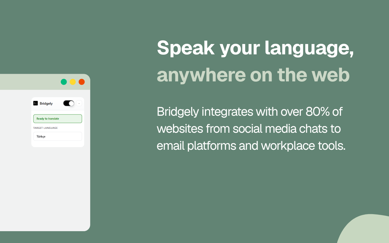 Bridgely - Real-Time Chat Translator - 截图 3