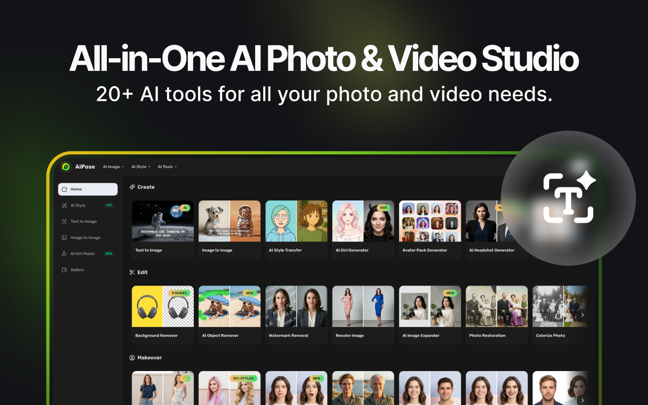 AiPose - AI Image Video Generator - 截图 2