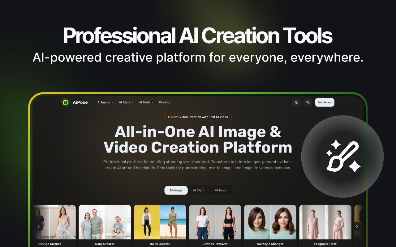 AiPose - AI Image Video Generator - 截图 5