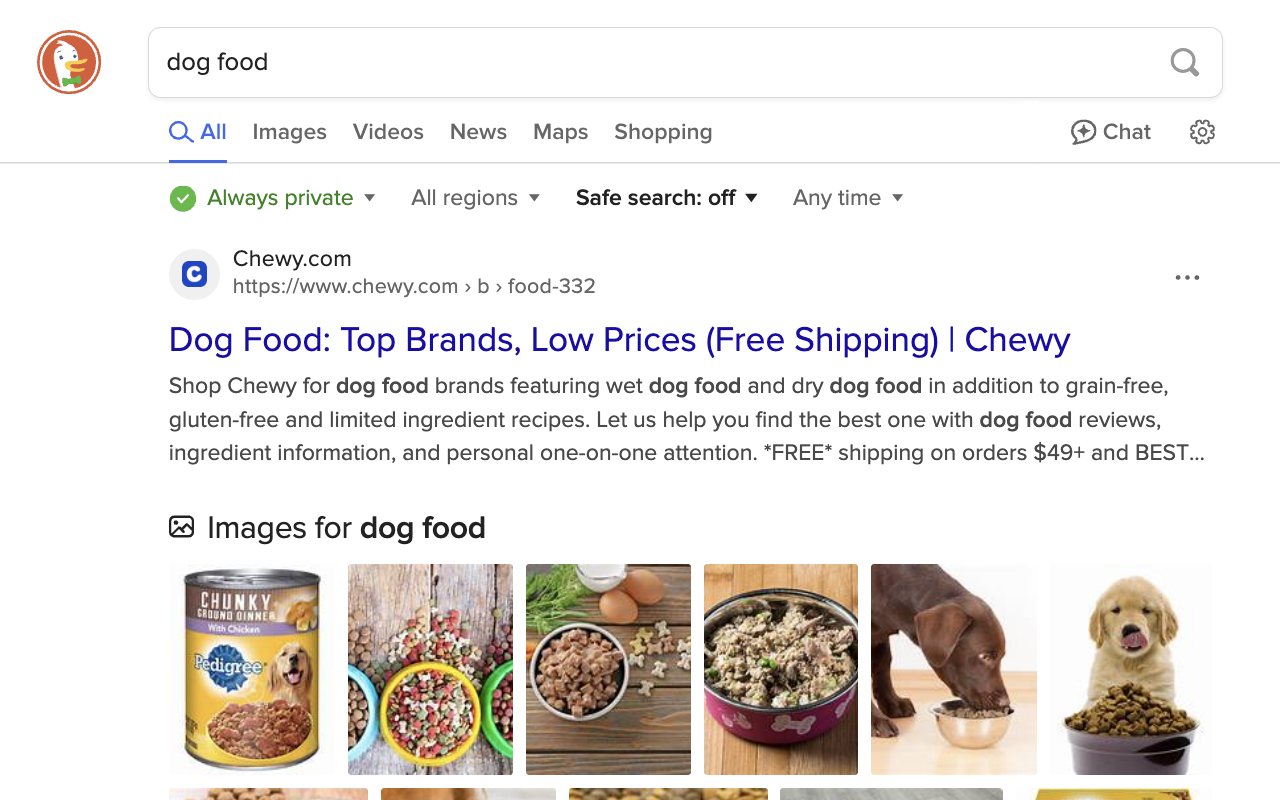 Turn off Ads on DuckDuckGo - 截图 2