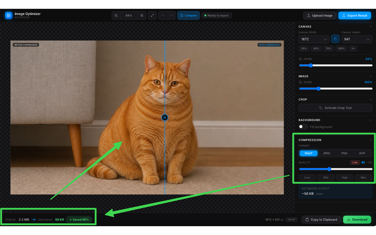 Image Optimizer: Resize, Crop & Compress - 截图 2