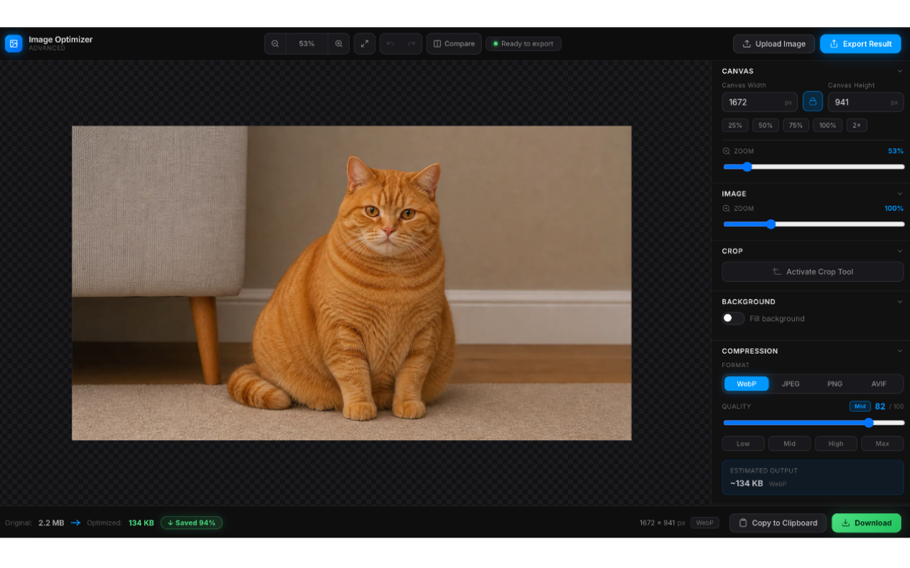 Image Optimizer: Resize, Crop & Compress - 截图 3