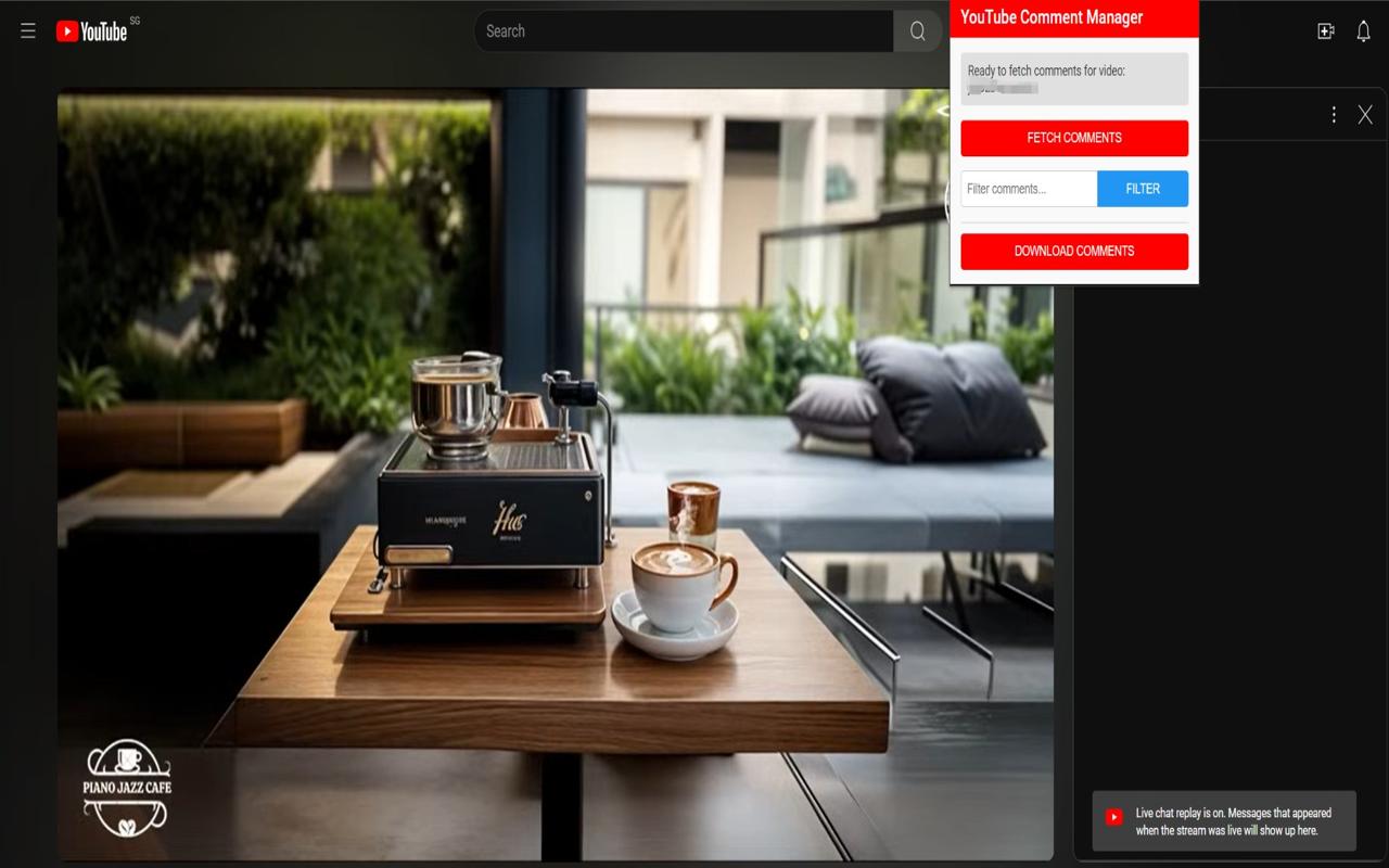YouTube Comment Fetcher - 截图 1