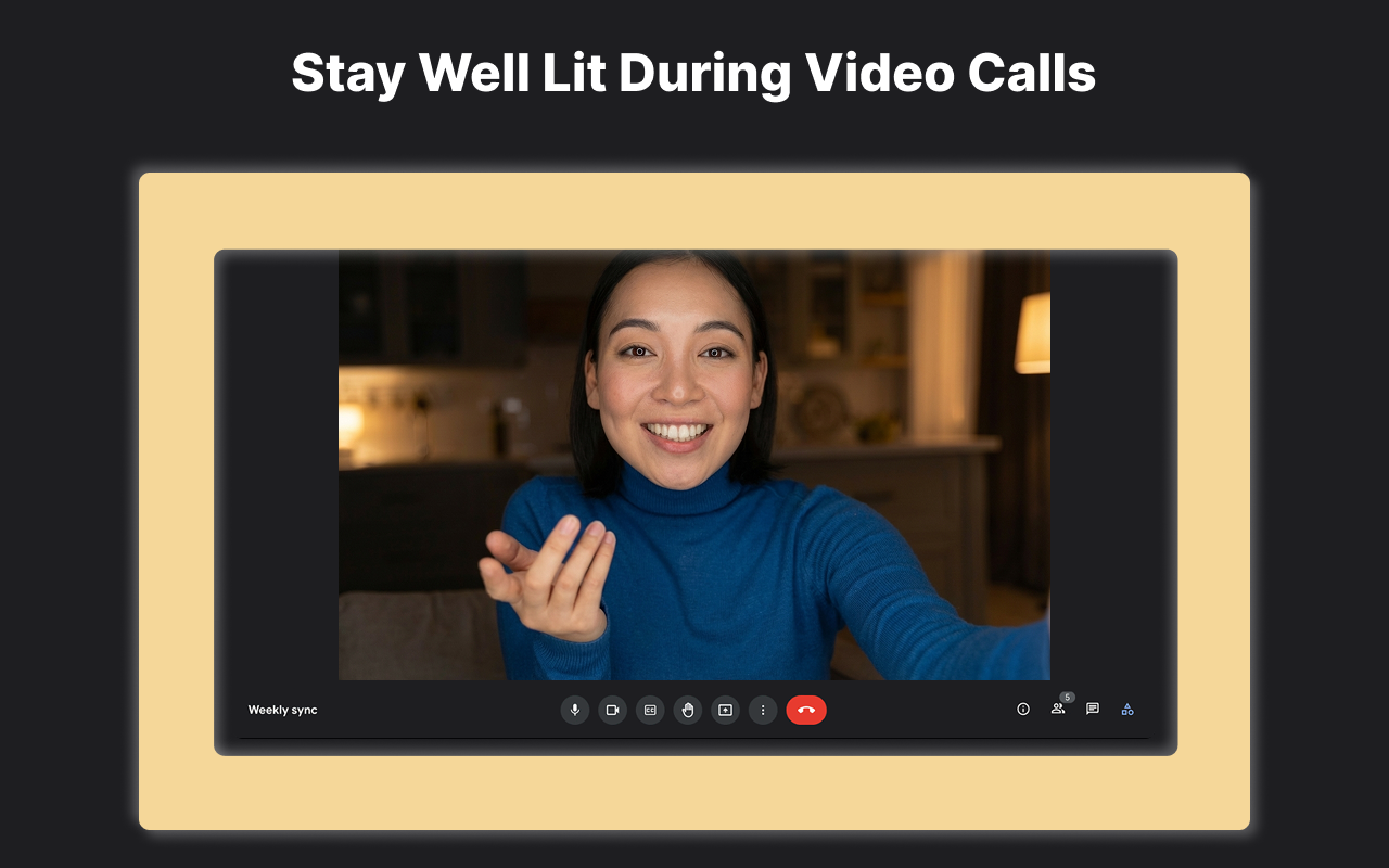 Edge light for video calls - 截图 2