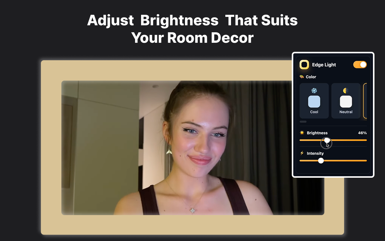 Edge light for video calls - 截图 4