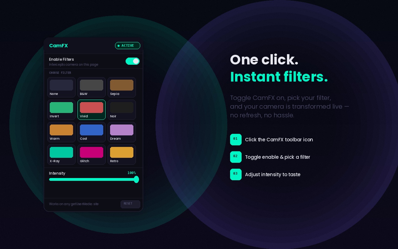 CamFX — Camera Filters & Face Overlays - 截图 2