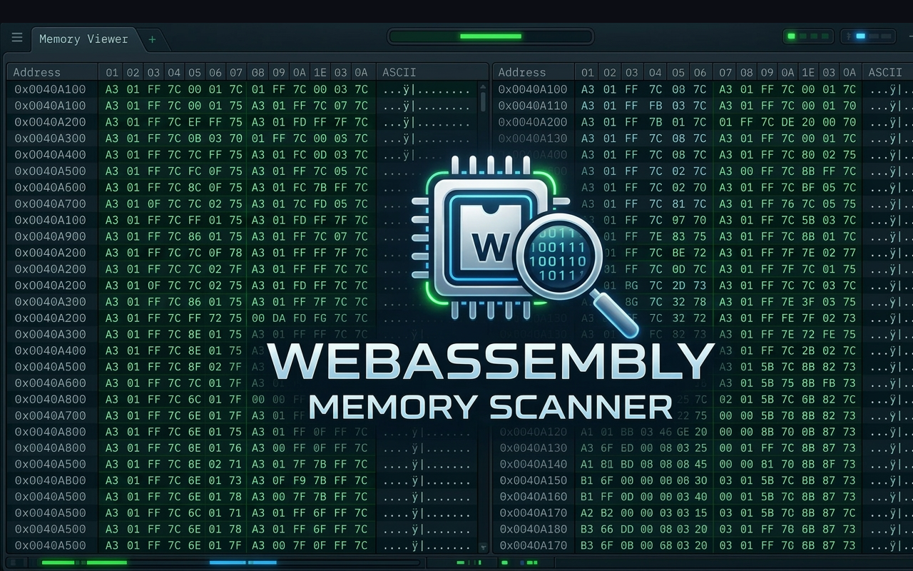 WebAssembly Memory Scanner - 截图 1