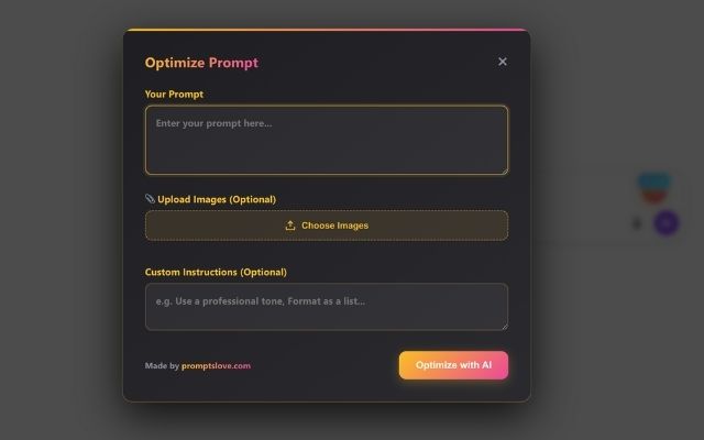 AI Prompt Generator for ChatGPT, Gemini, Claude, Veo - 截图 4