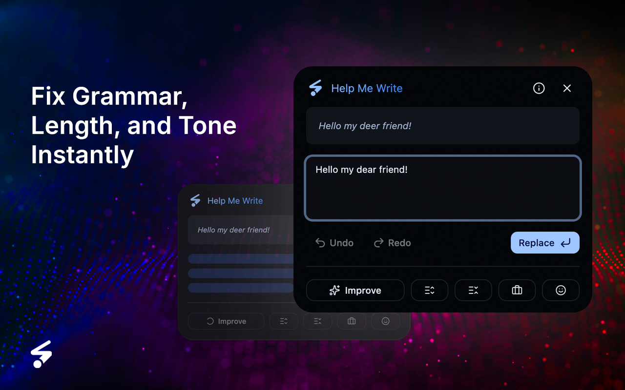 Help Me Write - Grammar Checker and Paraphrase Tool for Google Chrome™ - 截图 2