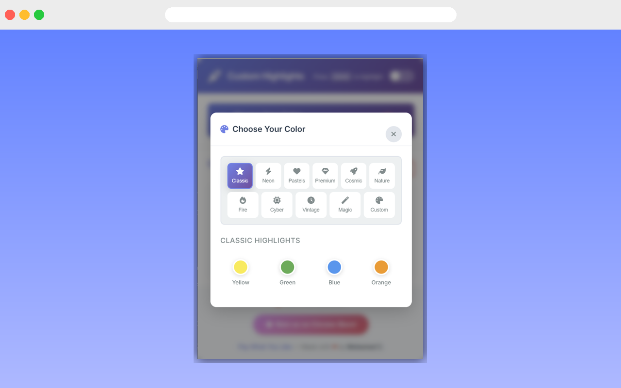 Custom Highlight Colors - 截图 3