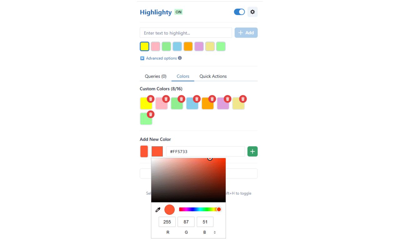 MultiMark - Multi-Color Web Highlighter - 截图 3