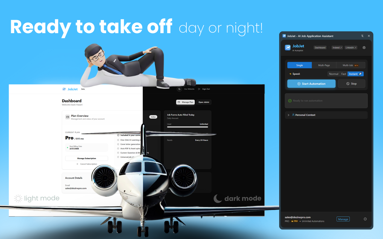 JobJet - AI Job Application Assistant - 截图 5