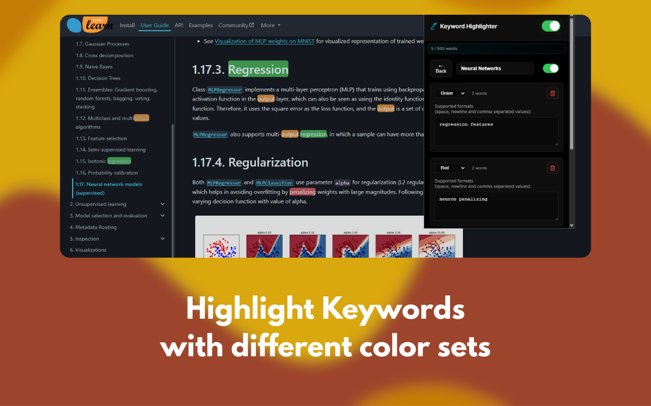 Multi Keyword Highlighter - 截图 4