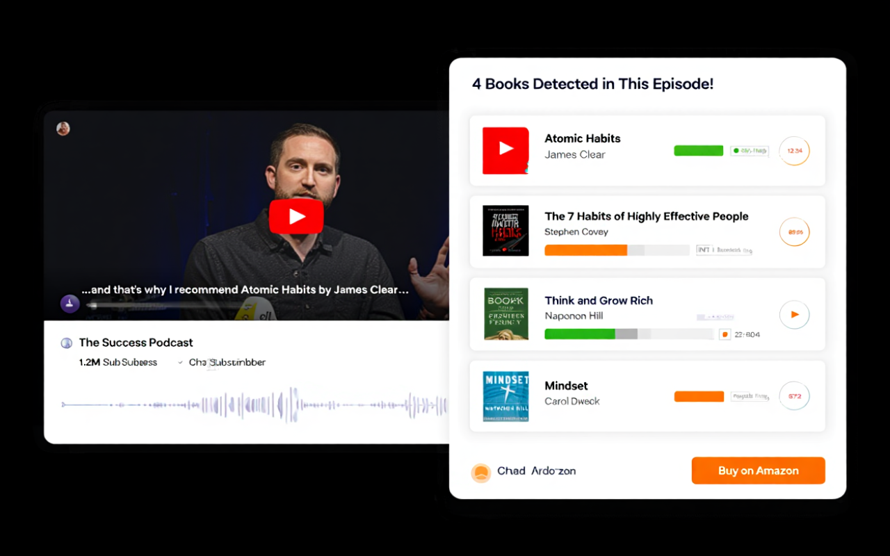 YouTube Product Finder - 截图 2
