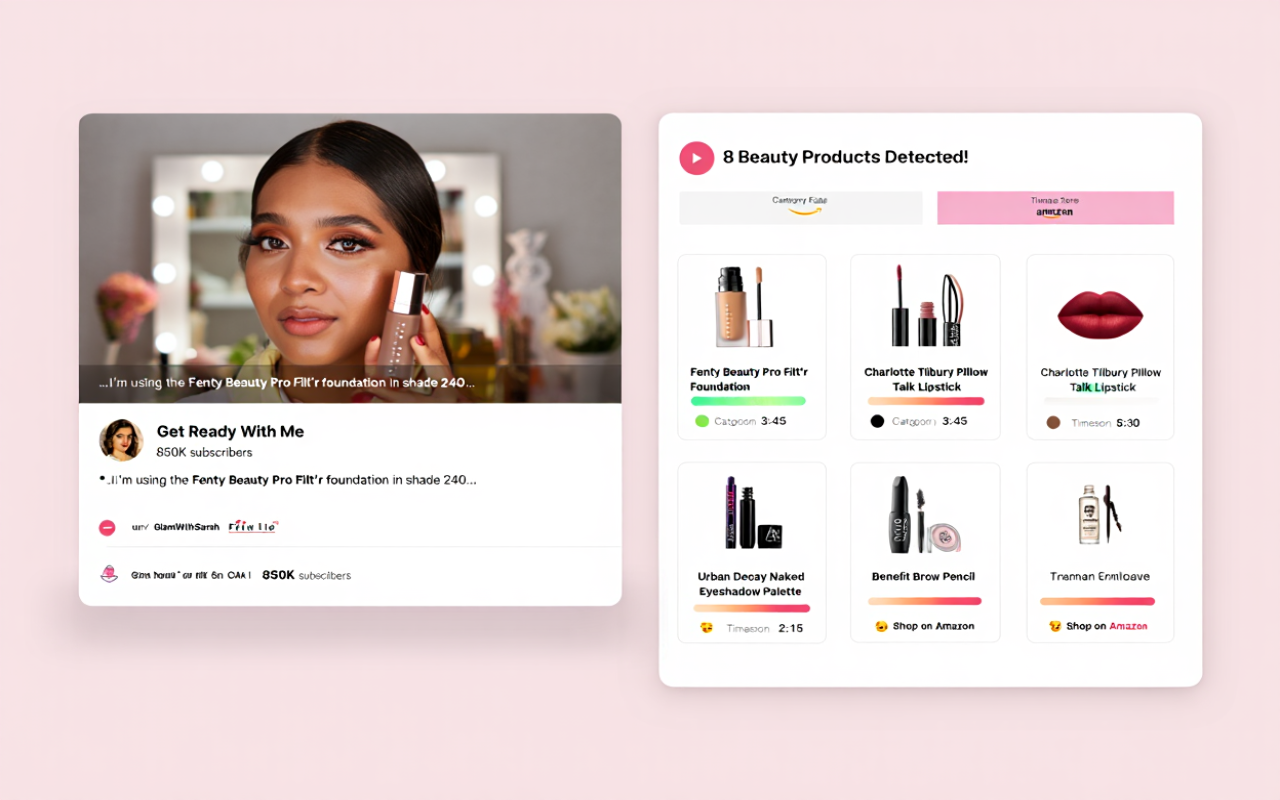 YouTube Product Finder - 截图 5