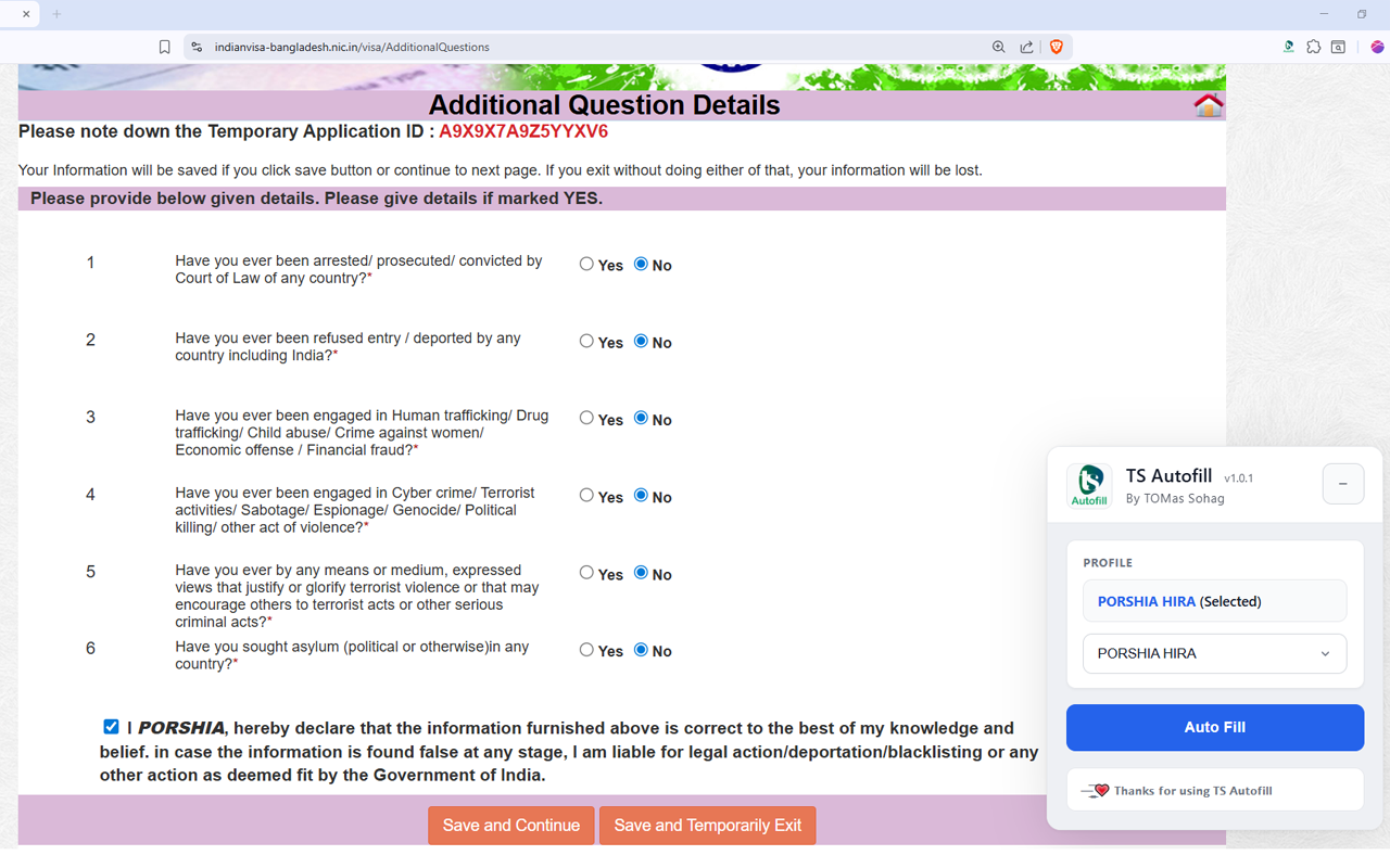 TS Autofill - 截图 5