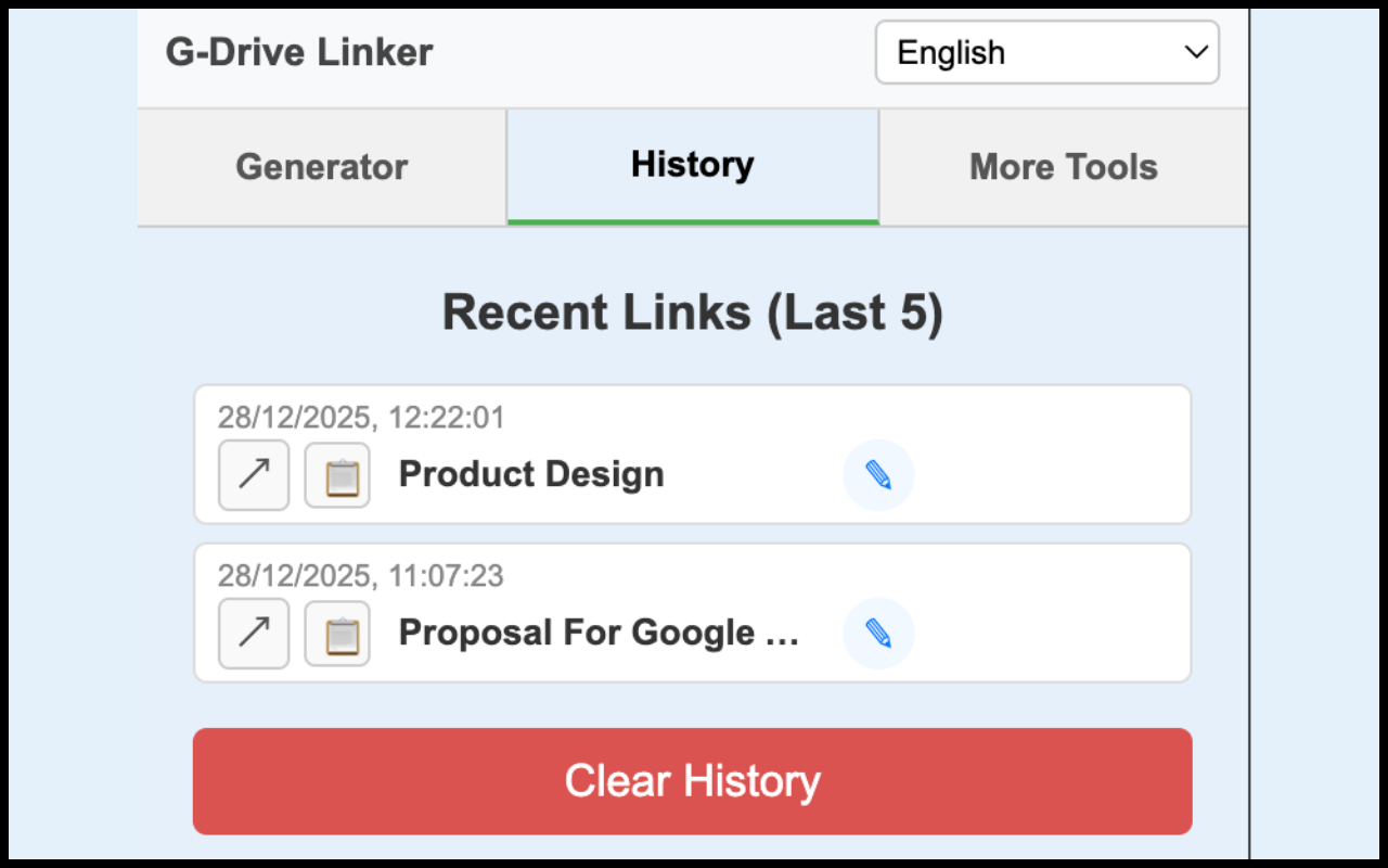 LinksPally: Google Drive Direct Download & Smart Bookmarking - 截图 4
