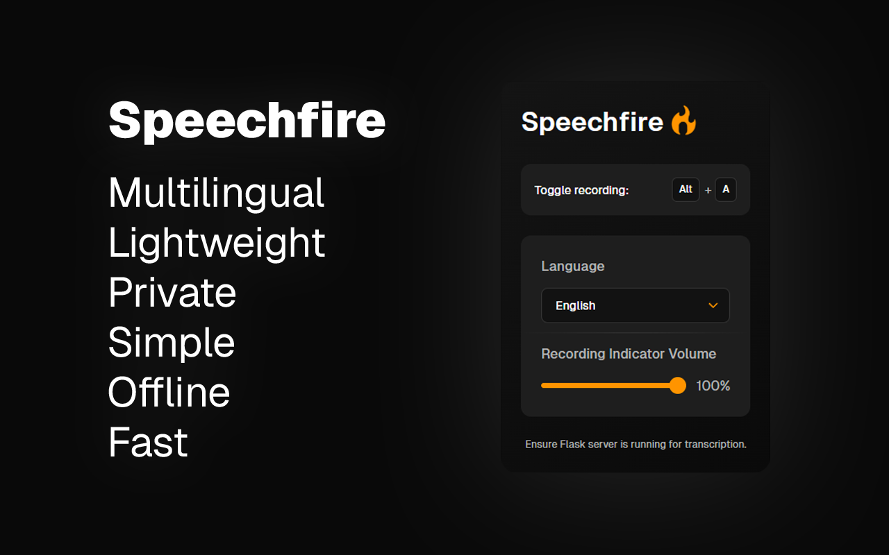 Speechfire - 截图 1