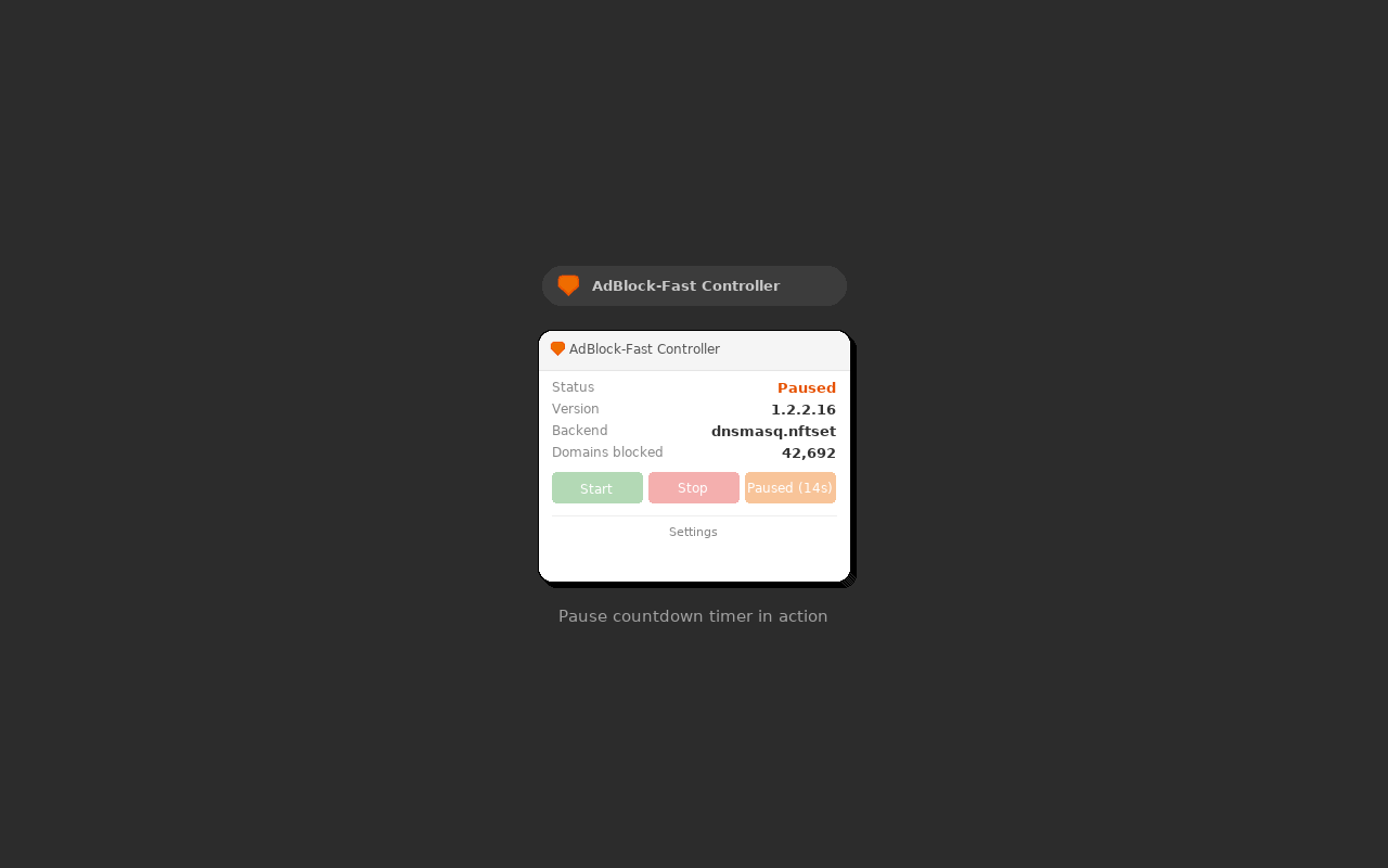 AdBlock-Fast Controller - 截图 3