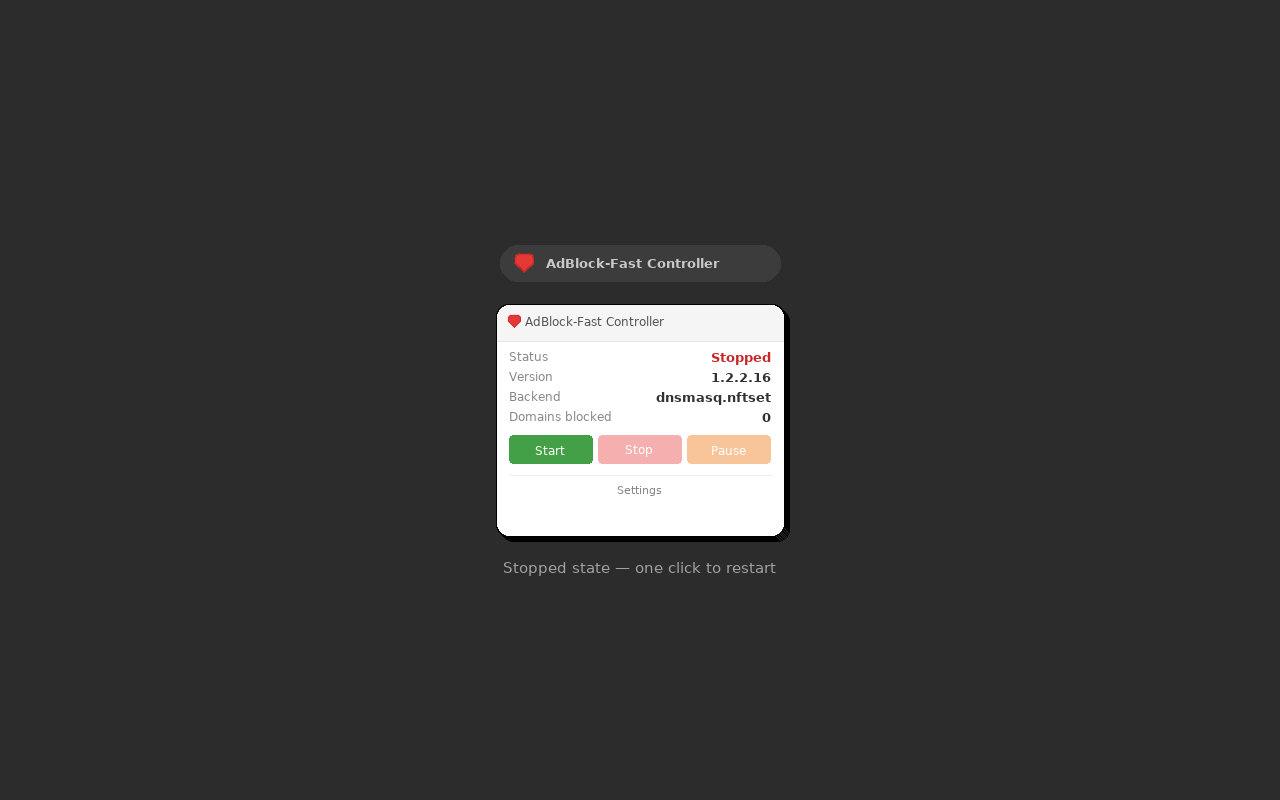 AdBlock-Fast Controller - 截图 4